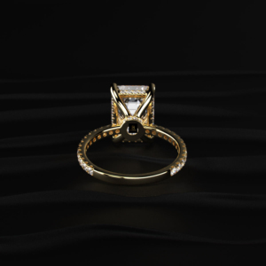 Anillo de Diamante Cultivado en Laboratorio, Corte Solitario, Color D a F, Oro, Plata, Amarillo, Blanco, Oro Rosa, Certificado IGI, Anillo de Compromiso - Product Image 2