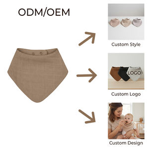 Bavoirs bandana pour bébé, bavoirs en coton confortables pour bébé - Product Image 5