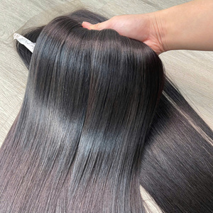 ผมเวียดนามแท้สีธรรมชาติแบบตรง  คุณภาพพรีเมียม  ซุปเปอร์ดับเบิ้ลดรอว์  จัดส่งรวดเร็วจากโรงงาน ซุปเปอร์ดรอว์ - Product Image 2