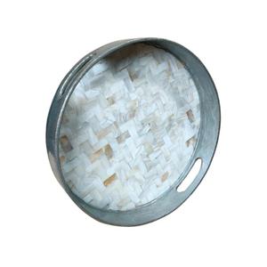 Plateau en émail en gros, plateau en émail pour articles cadeaux, plateau en émail au design rétro - Product Image 3