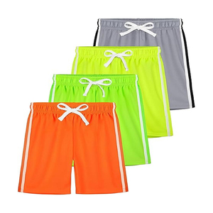 Short Bermuda Homme Rose 100% Coton avec Logo Avant, Taille Mi-Haute Élastique, Couleur Unie, Tissé Respirant, Style Décontracté avec Poches - Product Image 6