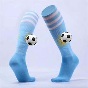 Professional Football Club Style Adult Unisex Thigh High <b>Sports</b> <b>Socks</b> with Non-slip Bottom Customizable Design - Product Image 1