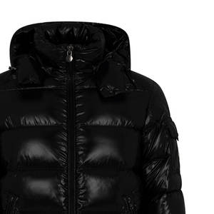 Blouson matelassé pour homme, fabriqué en usine, vente en gros, fermeture éclair intégrale, logo personnalisé, style streetwear, collection 2026 - Product Image 3