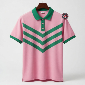 Alfa |   Kapa |   Camisetas tipo polo de manga corta Alpha Sorority para mujer con acabado de secado rápido y diseño personalizado a la moda - Product Image 4