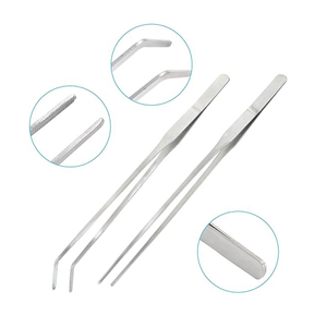 Pinzas extra largas para alimentar reptiles, 2 uds., pinzas largas de acero inoxidable, herramienta de alimentación para terrario, para tanques, lagartos, arañas y serpientes - Product Image 6