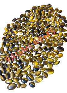 หินอัญมณีทรงหลวมสำหรับทำจี้เครื่องประดับทำจากคริสตัลหลายรูปเสือตามธรรมชาติ - Product Image 5