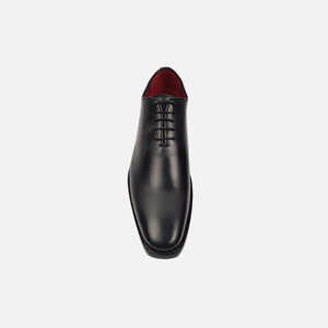 Zapatos Formales de Cordones para Hombre, Parte Superior de EVA, Entresuela de Cuero, Suela Exterior de Cuero, Punta Cerrada, Antideslizantes, para Oficina, Carrera Profesional, con Amortiguación de Aire - Product Image 3
