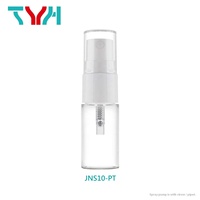 Flacon pompe cylindrique écologique PETG 10 ml, pulvérisateur, certifié ISO 9001, échantillon gratuit disponible, cosmétiques de beauté, lotion pour la peau