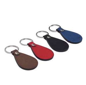 Leather <b>Key</b> Chain Blanks Round Leather Car <b>Key</b> Holder Custom High Quality Shiny Gold <b>Key</b> <b>Rings</b> - Product Image 6