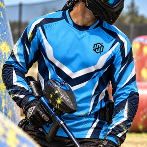 Camiseta Profesional de Paintball de Manga Larga, Ligera, para Torneos, con Mangas Flexibles y Codos Acolchados, Ropa Personalizada para Clubes - Product Image 5