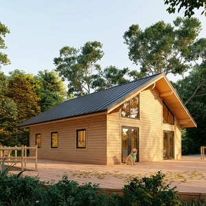 Unité ADU préfabriquée, unité d'habitation modulaire en acier, chalet autonome pour jardin, idéal pour l'approvisionnement en locatif et la valeur immobilière - Product Image 2