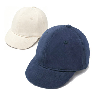 Gorra de béisbol deportiva de 6 paneles con frente lavado, bordado personalizado de letras, sin estructura, 100% algodón, metalizada, para venta al por mayor. - Product Image 3