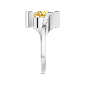 แหวนพลอย925สีเหลืองแชมเปญสุดทึ่งสีเงินสีขาวทองเข้มสำหรับงานแต่งงานงานปาร์ตี้ - Product Image 2