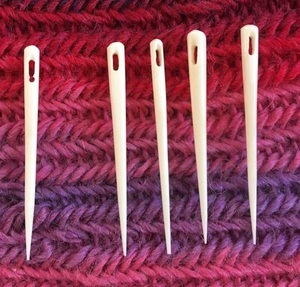 100% Natural Quality Polished Eco-Friendly Buffalo Bone <b>Sewing</b> Needles Handmade Knitting Needle <b>Sewing</b> Needle At low price - Product Image 3