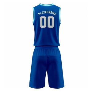 Mens Plus Size Basketball Uniform Set Breathable Sublimated Jersey Shorts Custom Training Sportswear - Product Image 5