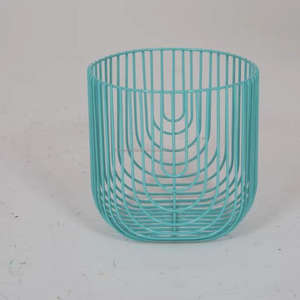 Panier métallique surdimensionné en or rose Panier de rangement en fil métallique de la meilleure qualité pour le ménage Panier très demandé Meilleur prix - Product Image 6