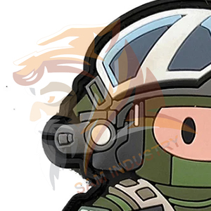 Soft Canvas Fabric High Quality Made Pvc <b>Patch</b> for Hat Custom Color Custom Logo Custom Size <b>Sew</b>-<b>On</b> Pvc <b>Patches</b> - Product Image 2