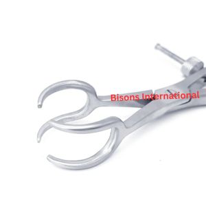 Pince chirurgicale manuelle orthopédique BISONS pour la réduction de la rotule, en acier inoxydable, pour la préhension osseuse - Product Image 4