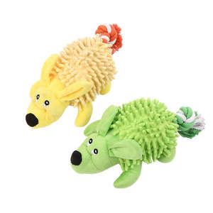 Jouet en peluche durable et écologique multifonctionnel pour le nettoyage des dents des chiens avec corde en coton - Product Image 1