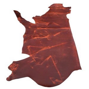 Dark Red Pull-Up Cowhide <b>Leather</b> Side Hide for Boots Handbags Wallet Crafting Purses Belt and Shoe Making Chrome Tan Finish 2026 - Product Image 1