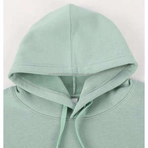 เสื้อฮู้ดดี้ผู้หญิงผ้าฟลีซหนา 420 แกรม ทรงโอเวอร์ไซส์ ปักลายปะติด พิมพ์โฟม ทันสมัย อุ่นสบายสำหรับฤดูหนาว เสื้อฮู้ดดี้ผู้ชายแบบกำหนดเองได้ - Product Image 4