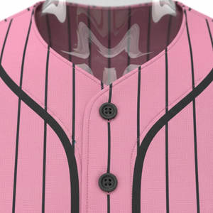 ชุดยูนิฟอร์มเบสบอลแบบซับลิเมชั่น พิมพ์ลายตามสั่ง ติดกระดุมเต็มตัว พร้อมชื่อและหมายเลขทีมที่แตกต่างกัน - Product Image 4