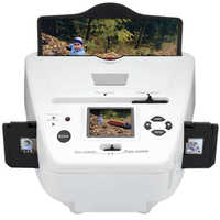 Escáner de Fotos, Diapositivas y Películas con Pantalla de Vista Previa de 2.4'', Almacenamiento en Tarjeta SD, Transferencia USB, Resolución de 10MP