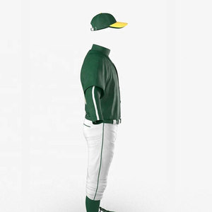 Uniforme de Béisbol Elegante para Hombres y Jóvenes con Pantalones y Número Personalizables en Múltiples Combinaciones de Colores - Product Image 5