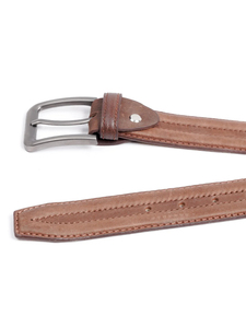 Ceinture en cuir réversible pour homme, innovante, avec boucle rotative moderne, logo personnalisable, design pour usage sportif - Product Image 2