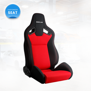 Silla de Juego Ergonómica Speedster de Tela, Reclinable, Respaldo Alto, Silla de Computadora para Juegos de Carreras, Giratoria, Resistente, para Escritorio Ejecutivo - Product Image 1