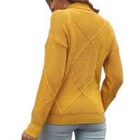 Pull-over cardigan en tricot géométrique solide Delta Sigma de haute qualité, logo sur le devant, respirant, séchage rapide, vêtements d'hiver, laine et coton