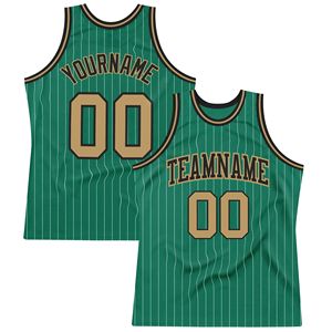 Maillot de basketball respirant sans manches pour homme, style rétro, avec broderie en twill et maille, tenue de basketball vintage, chemises uniformes - Product Image 6