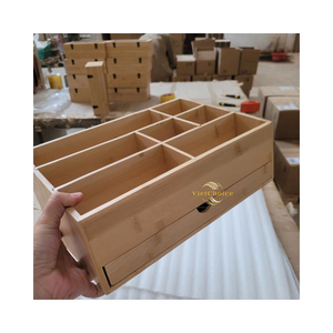 Natural Bamboo Handmade Classic Design Durable & <b>Waterproof</b> Multifunction <b>Storage</b> <b>Box</b> for Jewelry Gifts and Home Organization - Product Image 4