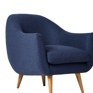 Single <b>sofa</b> with backrest made of soft and durable quality material suitable for indoor use, nice dark blue color - Product Image 6