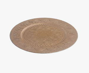 Placa de cargador de metal de aluminio al por mayor con placa de cargador de metal de alta calidad Placa de servicio grabada diseño personalizado - Product Image 2