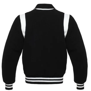 Chaqueta Varsity para Hombre, Talla Grande, Transpirable y Ecológica, Color y Diseño Personalizados con Logotipo Personalizado - Product Image 2