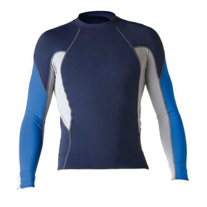 Customized LOGO Printing Custom Logo Rash Guard Suit Sublimation Printed Gym Surfing Diving Mma Bjj Rash Guard for Men - Product Image 4