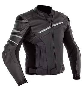 Chaqueta de Cuero de Primera Calidad con Diseño Personalizado OEM para Motociclismo, Ropa de Primera Calidad para Motociclismo y Automovilismo - Product Image 3