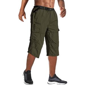 Hot Summer Cargo 3 Quarter Cargo Pant Premium Cotton Mid <b>Weight</b> Quality Wholesale Cheap Price Popular Customized Logo Design - Product Image 4