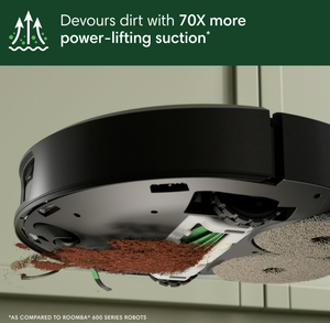 MEJOR OFERTA para Roomba Plus 505 Combo Robot y Mop & Dock - Almohadillas de fregado giratorias extensibles, autovaciado, almohadillas y función de calentamiento - Product Image 3