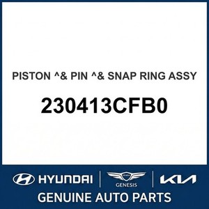 Nouveaux pistons et segments 230413CFB0 - Product Image 1