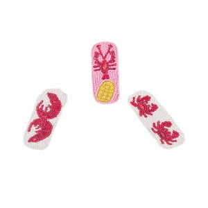 Mode mignon belle enfants filles pinces à cheveux épingles à cheveux Barrettes perlées écrevisses saison cheveux accessoires - Product Image 1