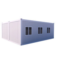 Maison Modulaire Préfabriquée Portable, Mini-Appartement Isolé Temporaire, Maison Conteneur Pliable Z pour Bureau de Jardin