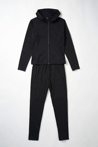 Conjunto Deportivo para Hombre, con Capucha, para Otoño, Transpirable, de Secado Rápido, Cintura Elástica, Sudadera con Cierre y Pantalones Joggers, para Entrenamiento Físico - Product Image 2