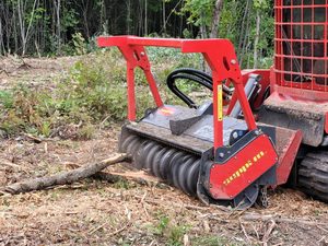 High Quality Seppi M Forestry Mulcher Diesel Hydraulic Mulching Head Excavator Skid Steer Brush Cutter <b>Pump</b> Gear Land Clearing - Product Image 3