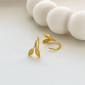 <b>Tree</b> Of leaf Earrings, 925 Sterling Silver Earrings, Minimalist Dangle Drop Earrings - Product Image 1