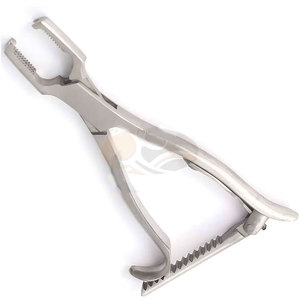 JACKBILLY Pince à os manuelle à cliquet 4 pouces Instrument chirurgical pour procédures orthopédiques en acier inoxydable durable MOL - Product Image 4