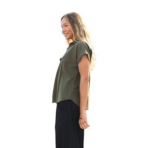 Camisa Estampada para Mujer, Blusa Casual con Botones para Uso Diario - Product Image 3
