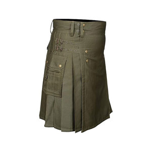 Kilt festivo para mujer, traje tradicional de las Tierras Altas, diseño plisado, material duradero, ropa clásica de herencia escocesa para eventos - Product Image 1