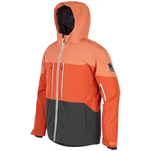男性用スキー防水通気性防風登山スーツファッションスタイルジャケット